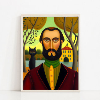 Moody Gallery art, Dark Academia Decor, Son of Man Poster