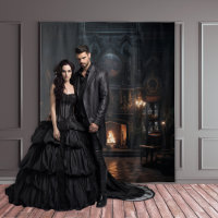 Moody Gothic Mansion Fireplace XLarge