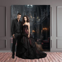 Moody Gothic Mansion Room & Fireplace XLarge