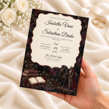Moody Gothic Medieval Wedding