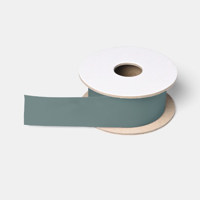 Moody Green  - Ribbon Satin Ribbon (Spool)