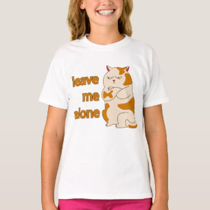 Moody gros chat me laisser seul T-shirt