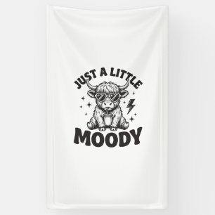 Moody Highland Cow Vintage Engraving Shirt Design_ Banner