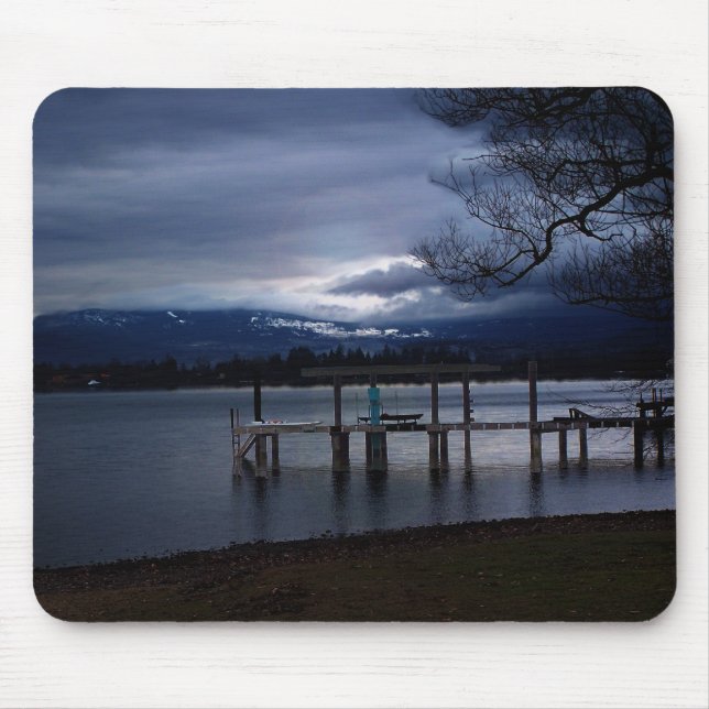 Moody Lake Mouse Pad (Front)