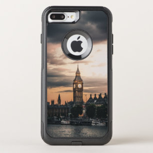 Moody London Big Ben Sunset OtterBox Commuter iPhone 8 Plus/7 Plus Case