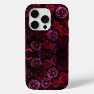 Moody Luxe 3D Burgundy Floral Phone Case