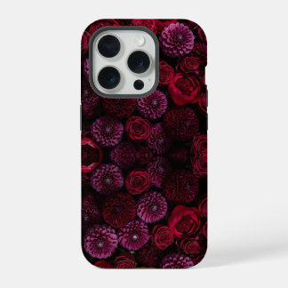 Moody Luxe 3D Burgundy Floral Phone Case