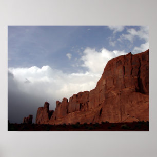 Moody Moab Sky Poster