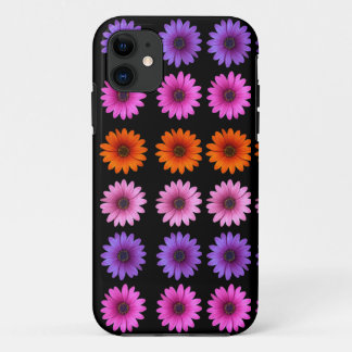 Moody Modern Winter Botanical Christmas Black iPhone 11 Case