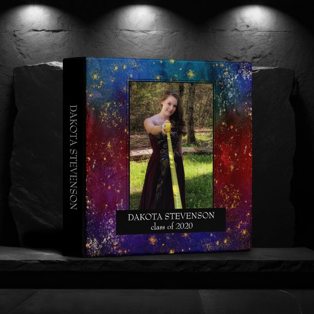Moody Ombre | Psychedelic Grunge Stardust Album Binder (Creator Uploaded)