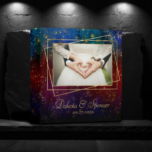 Moody Ombre   Psychedelic Grunge Stardust Album Binder