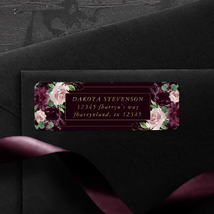 Moody Passion Adresse du Rose de vin violet dram