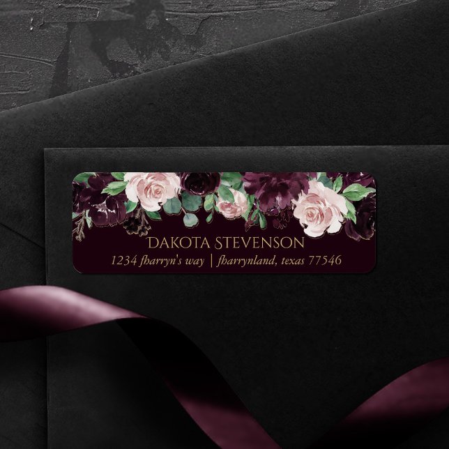 Moody Passion | Dramatic Purple Wine Rose Address (Creator Uploaded)