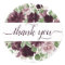 Moody Passions | Dramatic Purple Wine Thank You
