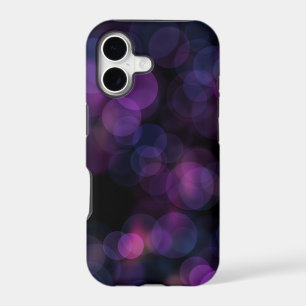 Moody Purple Pink Bokeh iPhone 17 Case
