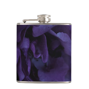 Moody Purple Rose Hip Flask