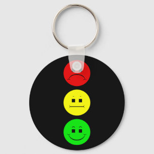Moody Stoplight Keychain