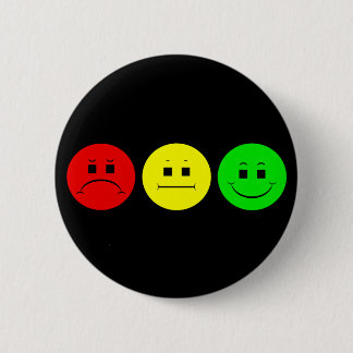 Moody Stoplight Trio 2 Inch Round Button
