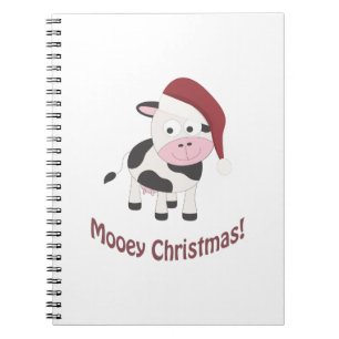 Mooey Christmas! Notebook