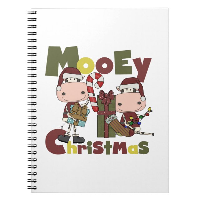 Mooey Christmas Notebook (Front)