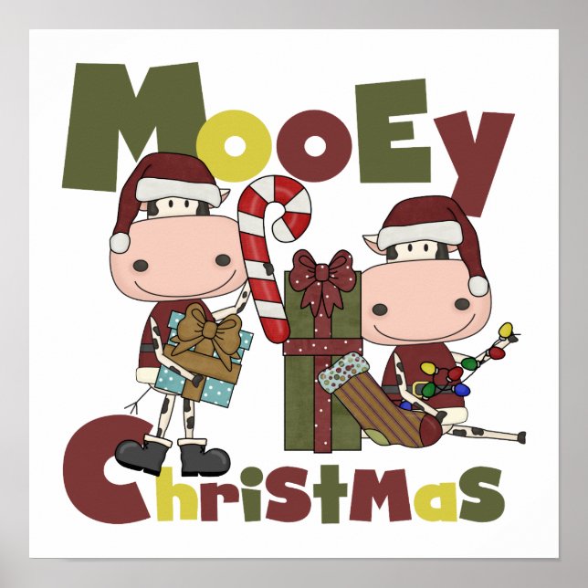 Mooey Christmas Poster (Front)
