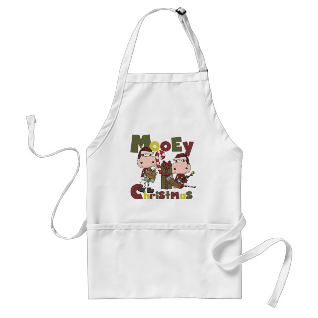 Mooey Christmas Standard Apron (Front)