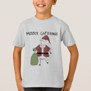 Mooey Cow  Christmas Tshirts and Gifts