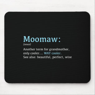 Moomaw_ Funny Definition Noun - Another Term  Mouse Pad