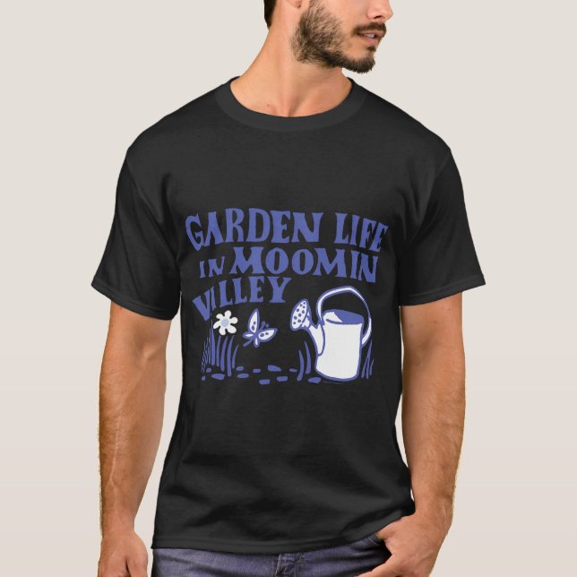 Moomin Text Fade Cascade T-Shirt (Front)