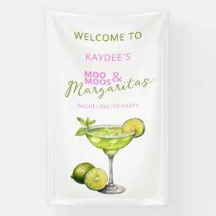 MooMoos & Margaritas Bachelorette Welcome Sign