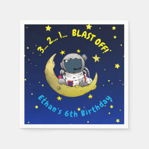 Moon Adventure Napkin