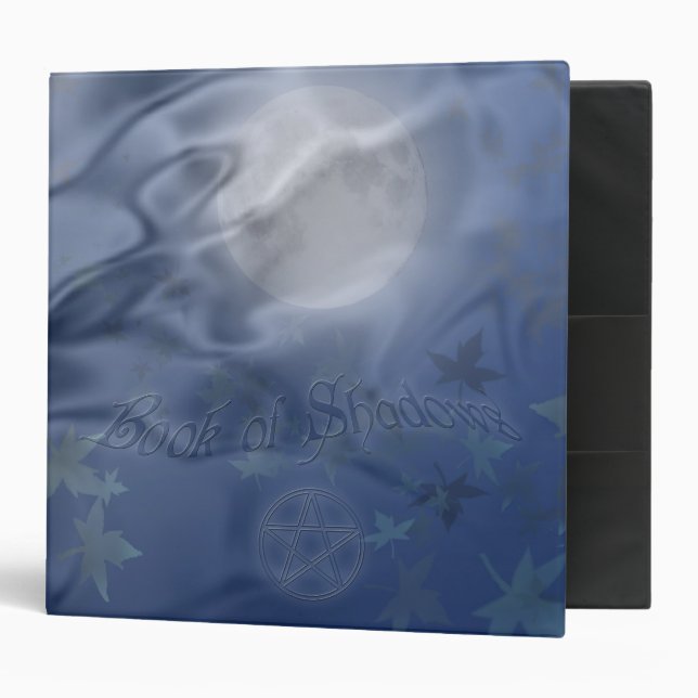 Moon an Veil Book of Shadows Binder (Front/Inside)