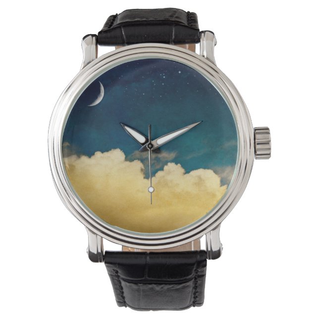 Moon And Cloudscape Watch (Front)