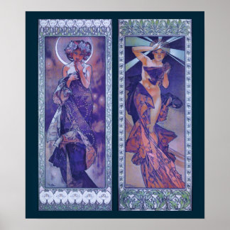 Moon and Morning Star Poster