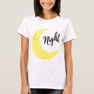 Moon and night wish design T-Shirt