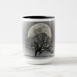 MOON AND OAK TREE MUG
