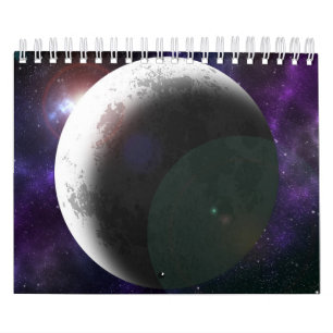 Moon and space calendar
