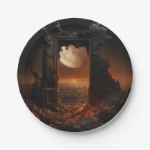 Moon and Space Plates