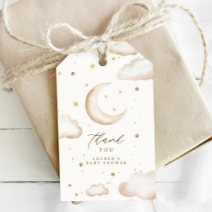 Moon and Stars Baby Shower Thank You Tag