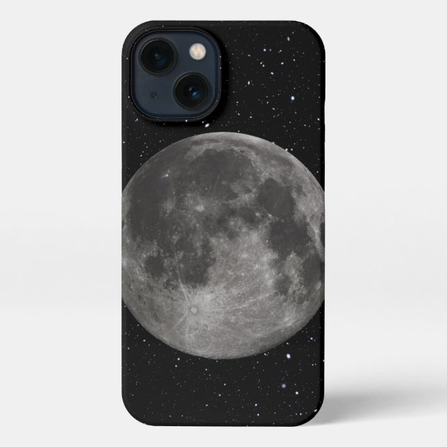 Moon and Stars iPhone Case (Back)