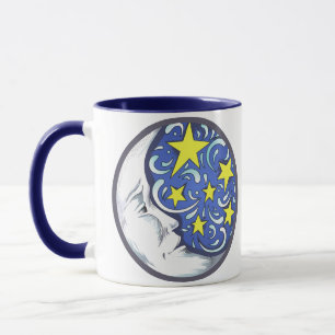 Moon and Stars Mug