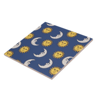 Moon and Sun Tile