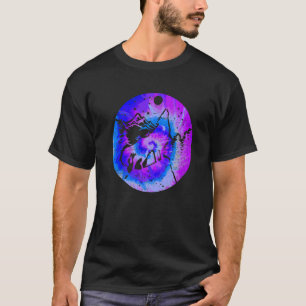 Moon And Wolf Wolves Wildlife Wild Animal T-Shirt