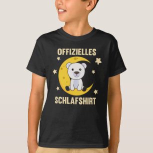 Moon Animals Bear Moonbear Sweet Animals For T-Shirt