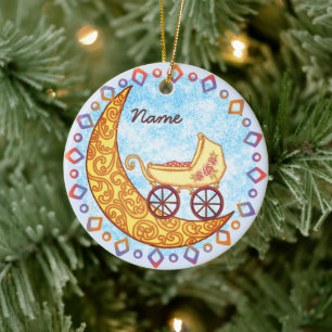 Moon Baby ornament