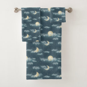 Moon Bath Towel Set