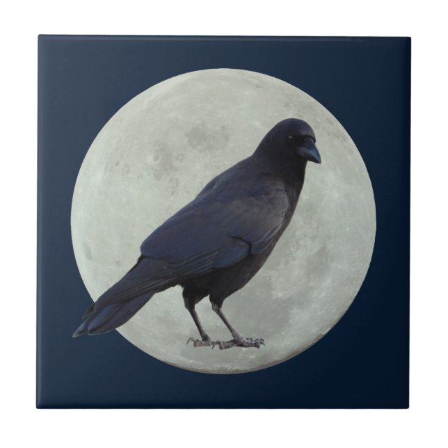 Moon Bird Tile (Front)