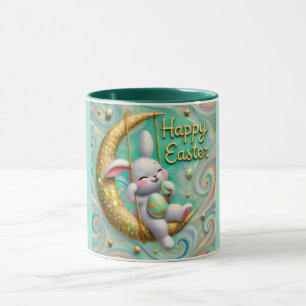 MOON Bunny ~ HAPPY EASTER ~ Mug