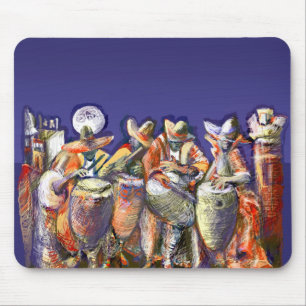 ** Moon Candombe ** Mouse Pad