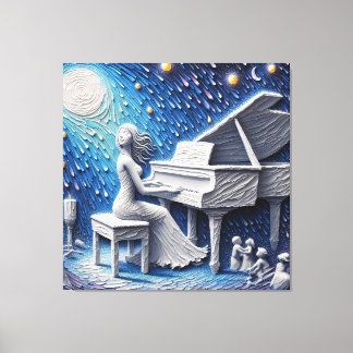 MOON  CANVAS PRINT
